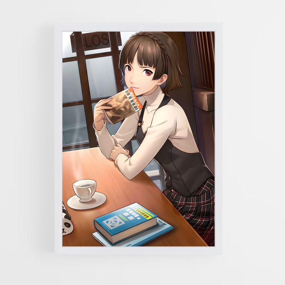 Poster Makoto niijima – affiche Persona 5 (vue 3)